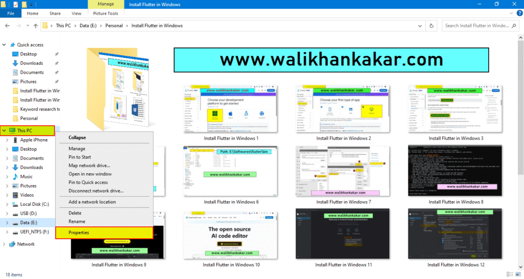 Install Flutter in Windows 4