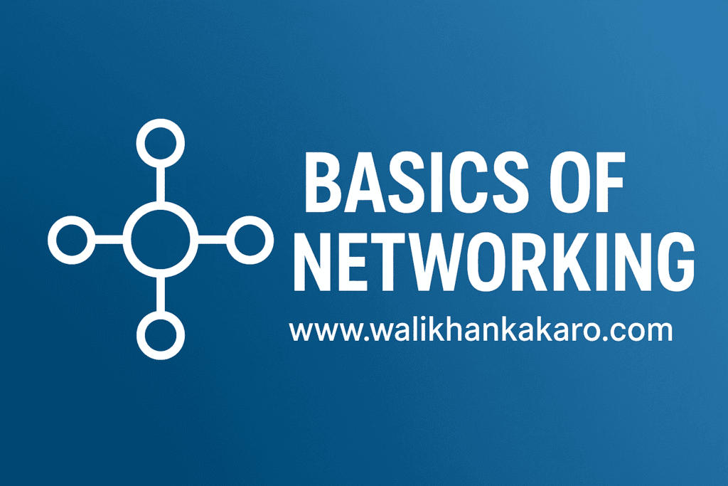 Basics of Networking 2 Basics of Networking