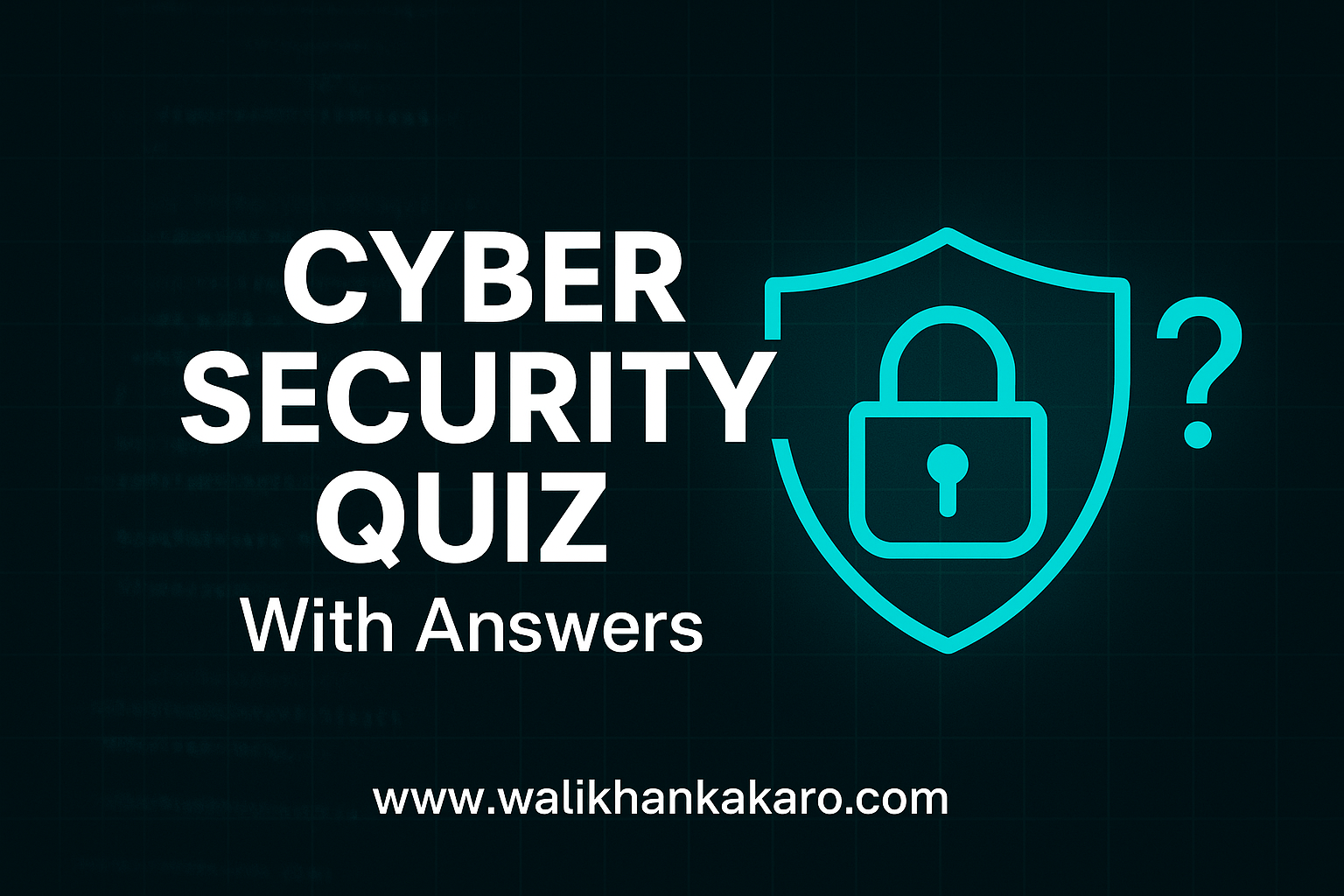 cyber security quiz with answers pic