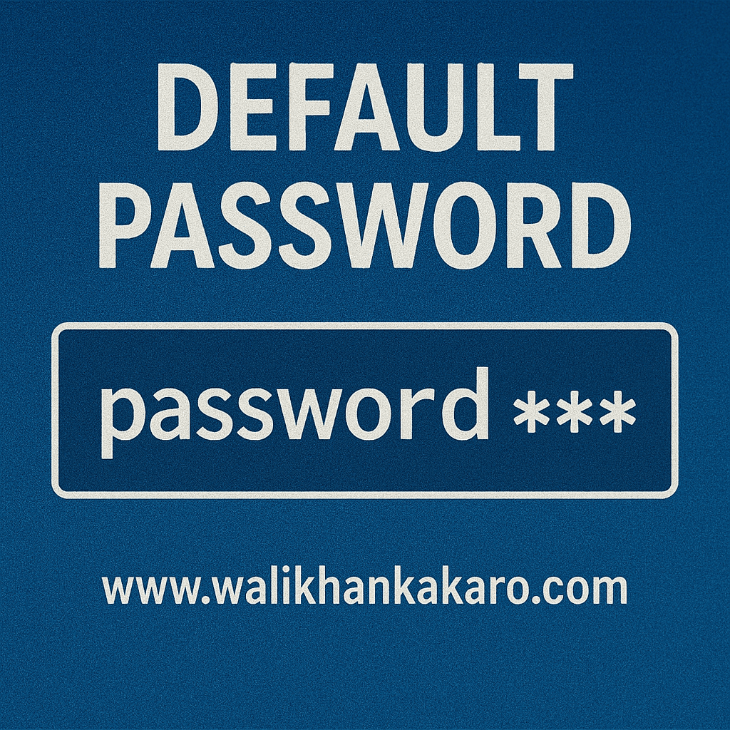 Default Password