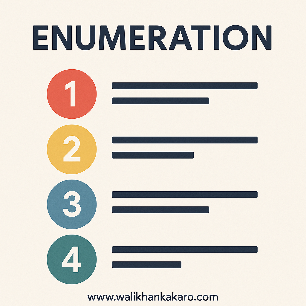 Enumeration