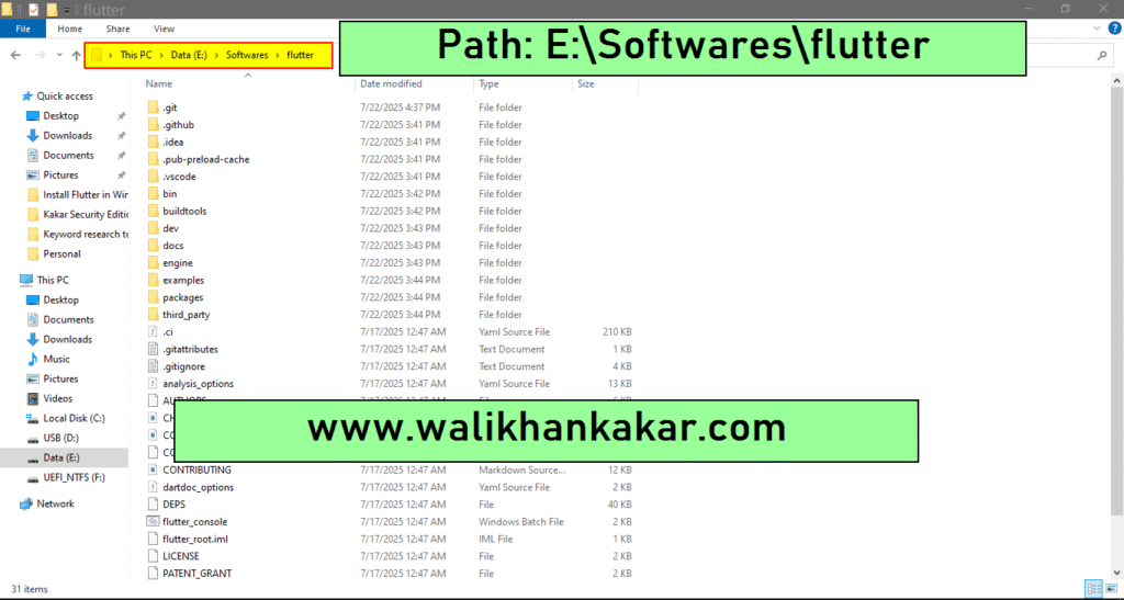 Install Flutter in Windows 15