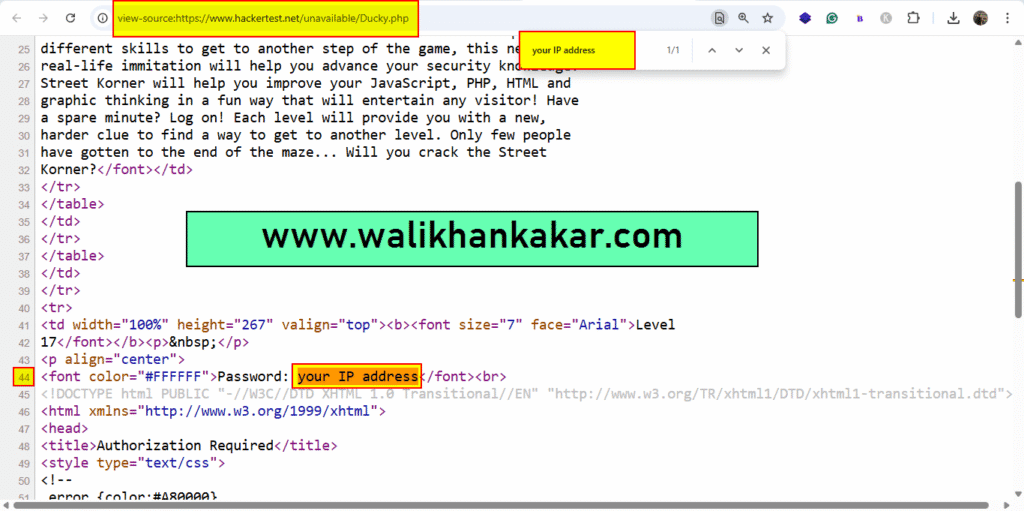 hackertest net answers 49 Level 17-2