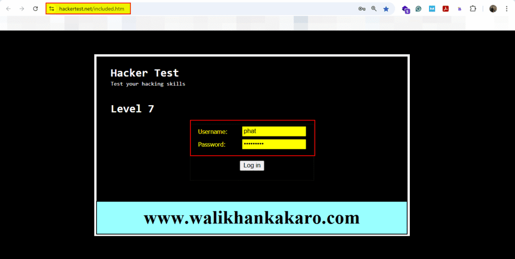 hackertest net answers 21 Level 7-4