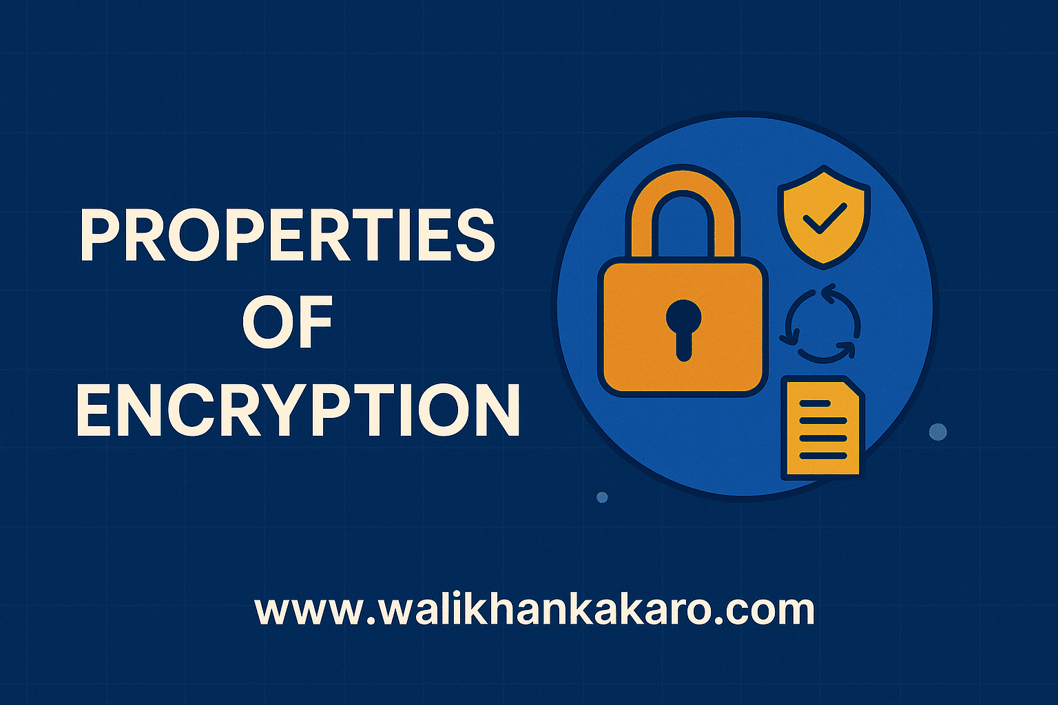 Properties of Encryption