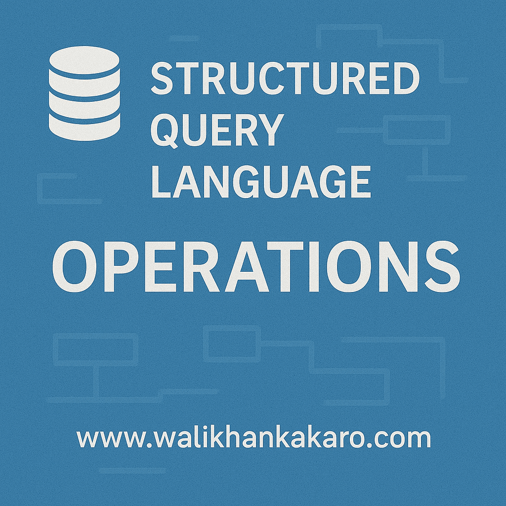 SQL Operations
