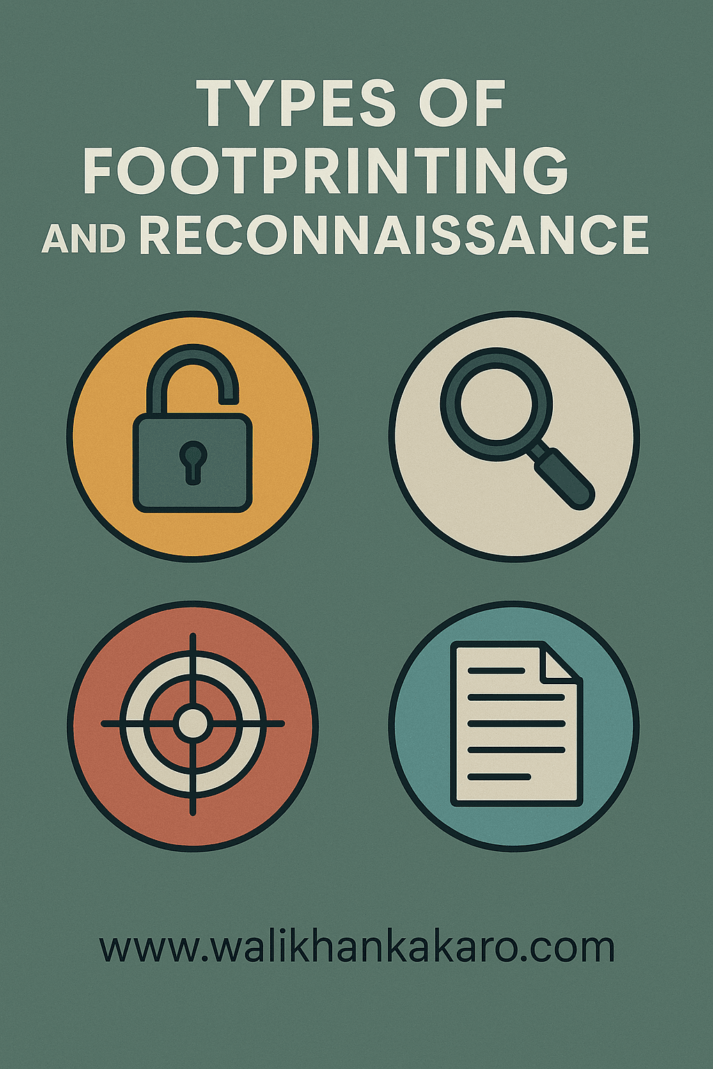 Types of Footprinting and Reconnaissance