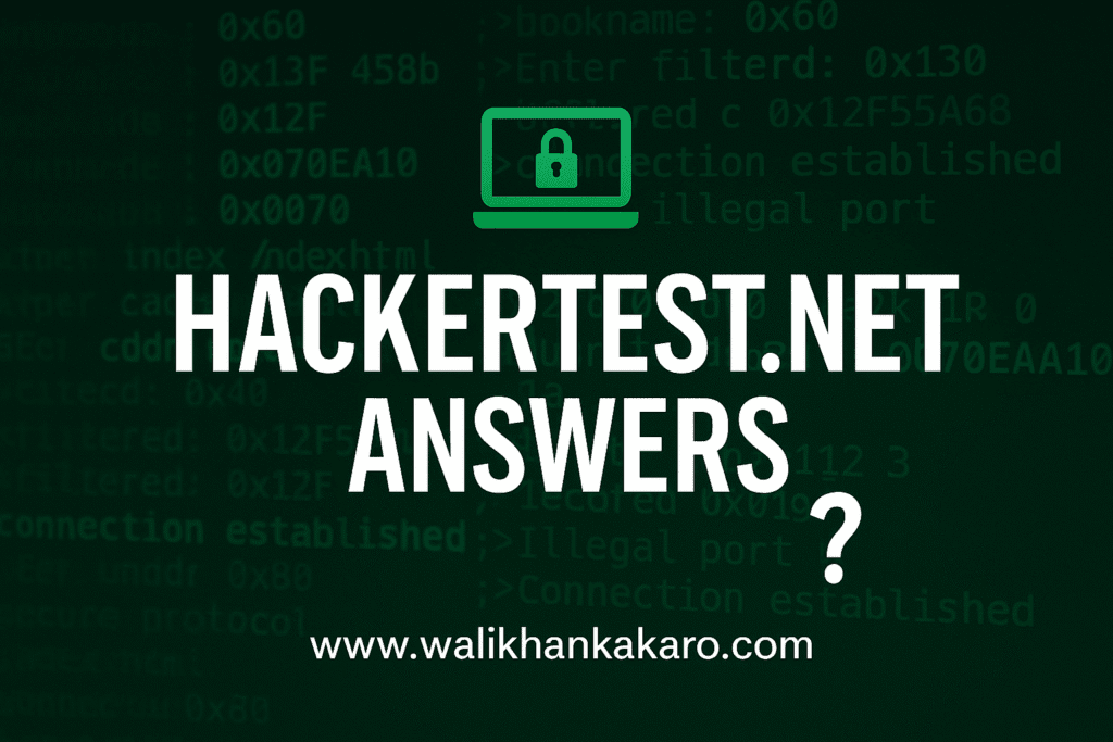 hackertest net answers