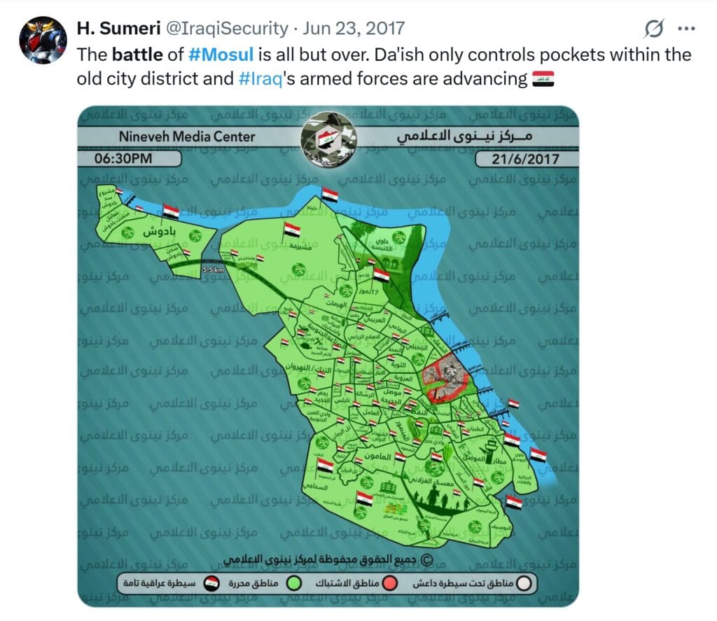 Battle of Mosul 5 Battle of Mosul 3