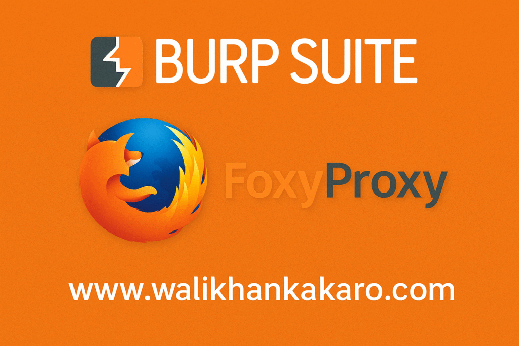 Configure Burp Suite with Firefox FoxyProxy
