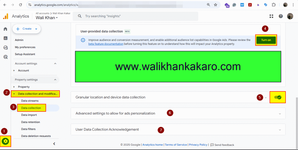 Connect Google Analytics to the website 24 Connect Google Analytics to the website 22