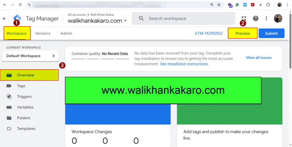 Connect Google Analytics to the website 9 Connect Google Analytics to the website 7