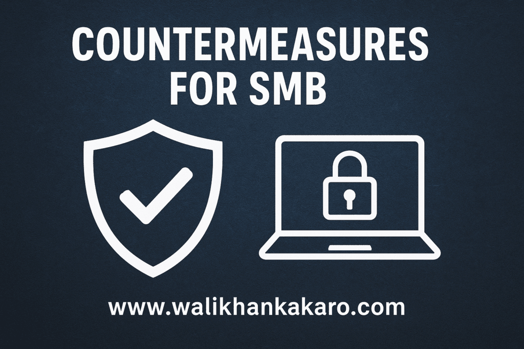 Countermeasures for SMB