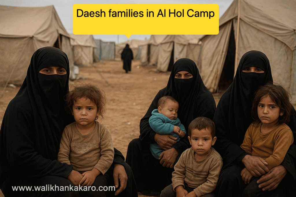 Daesh families in Al Hol Camp