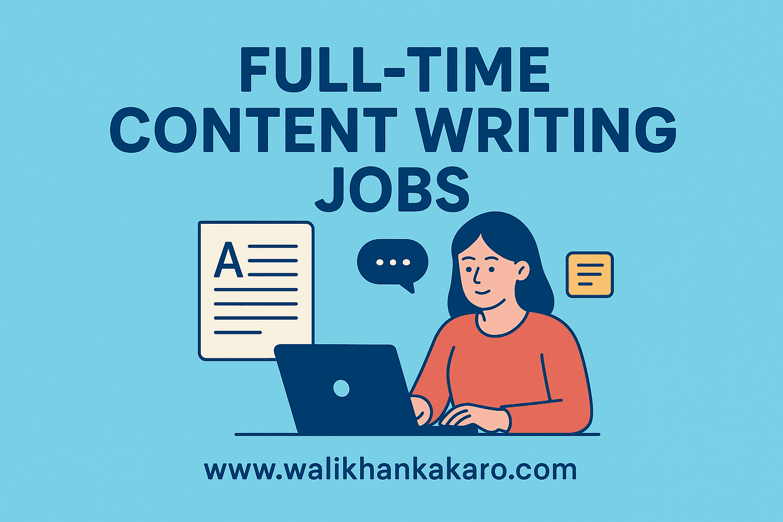 Full-Time content writing jobs