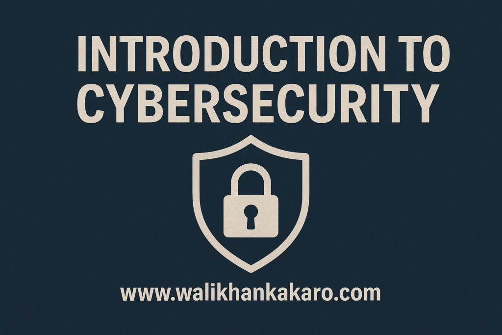 Introduction to Cybersecurity