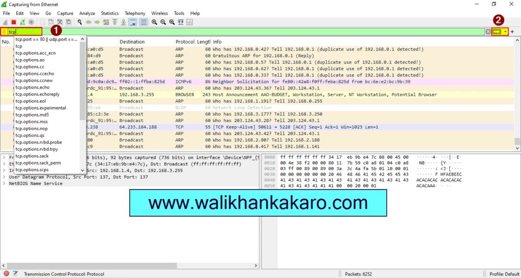 Network Protocol Analyzer 4 Network Protocol Analyzer 2