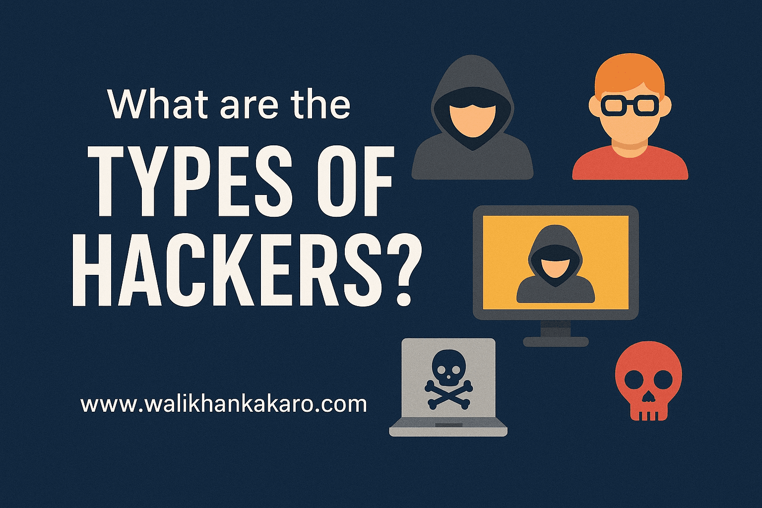 What are the types of Hackers