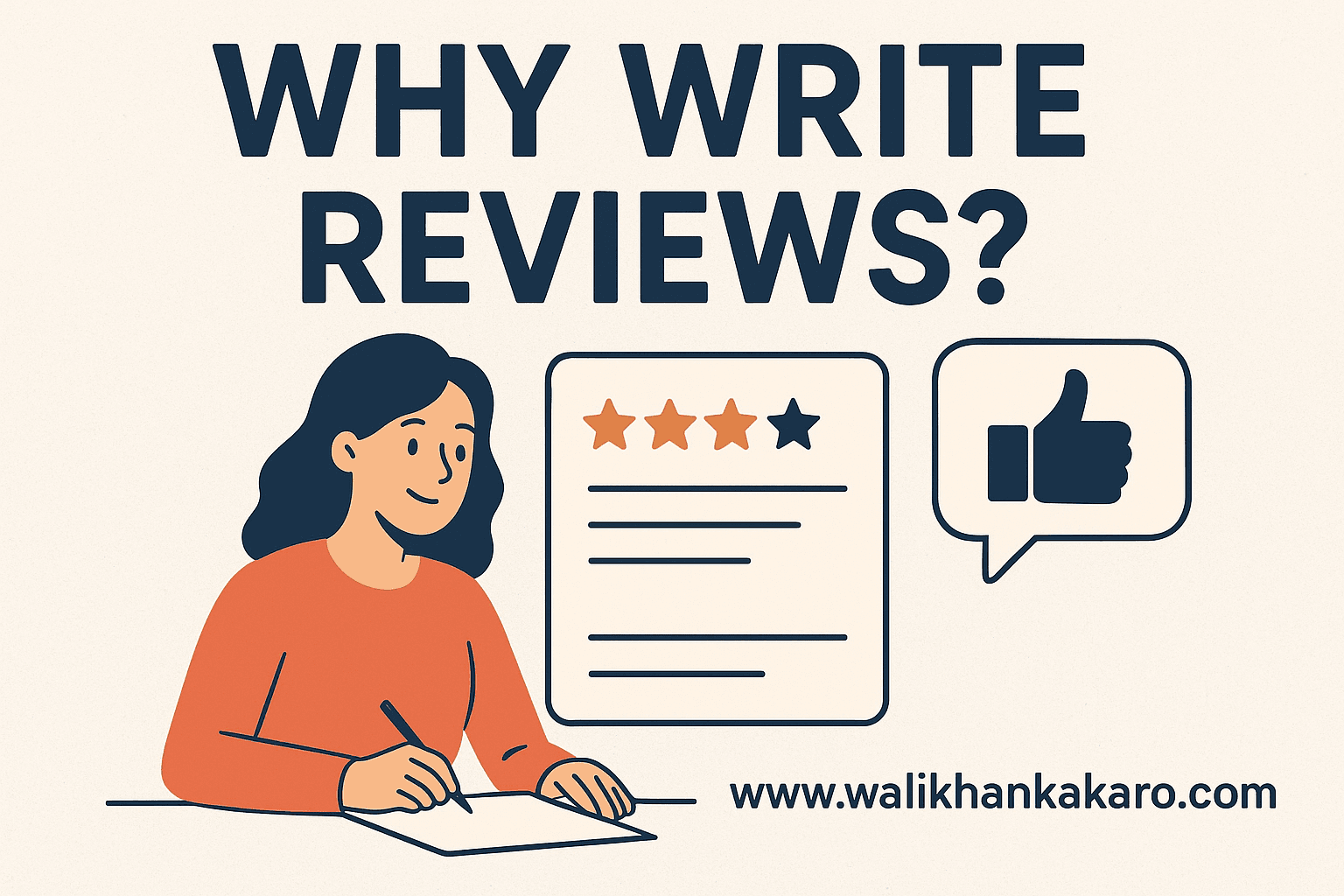 Why write reviews