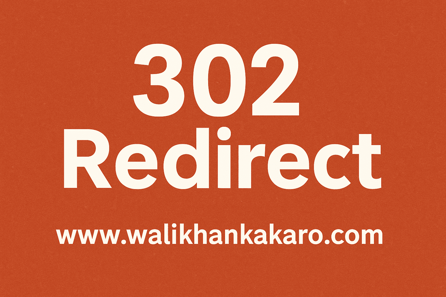 302 Redirect