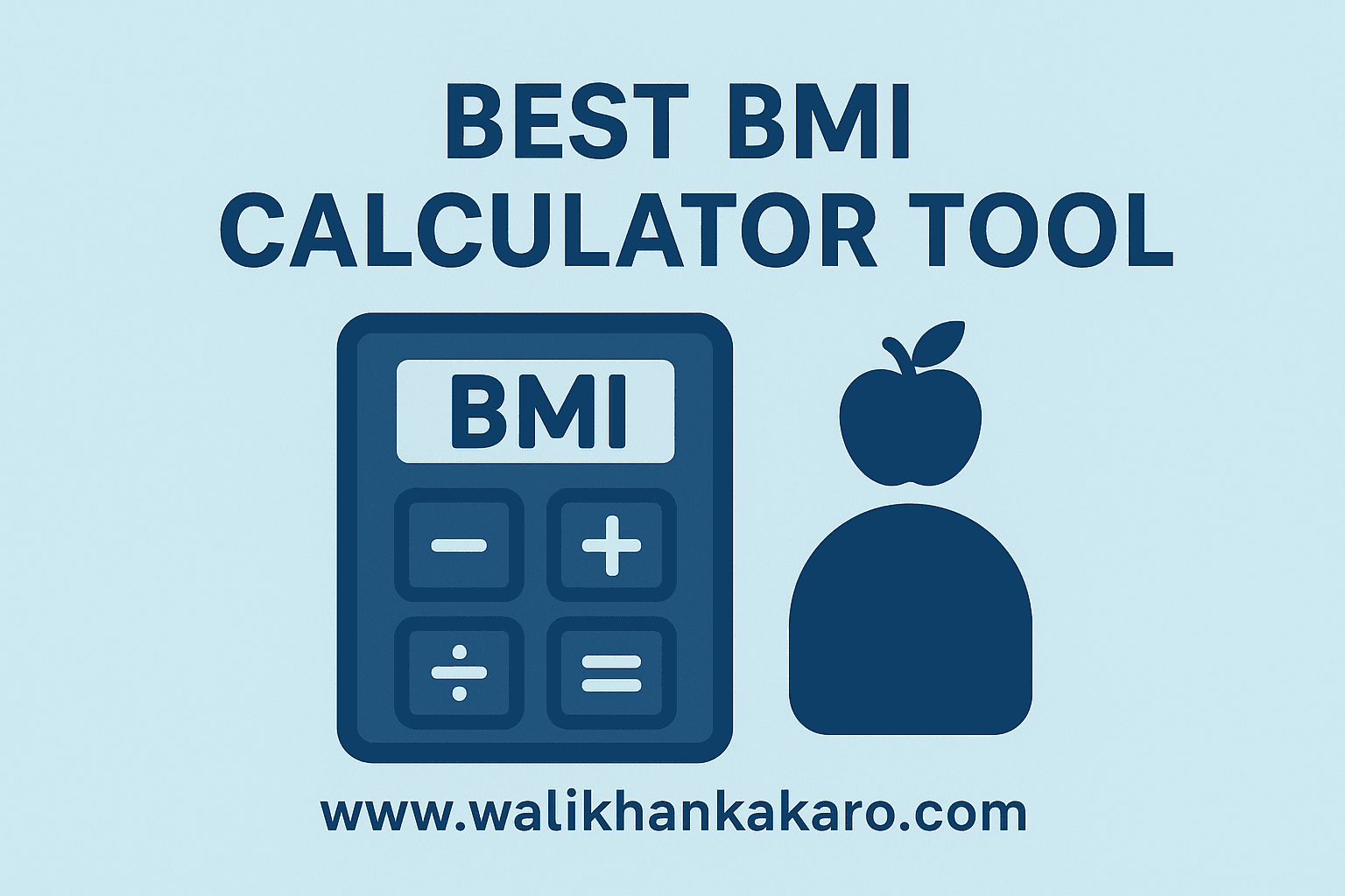 Best BMI calculator tool website