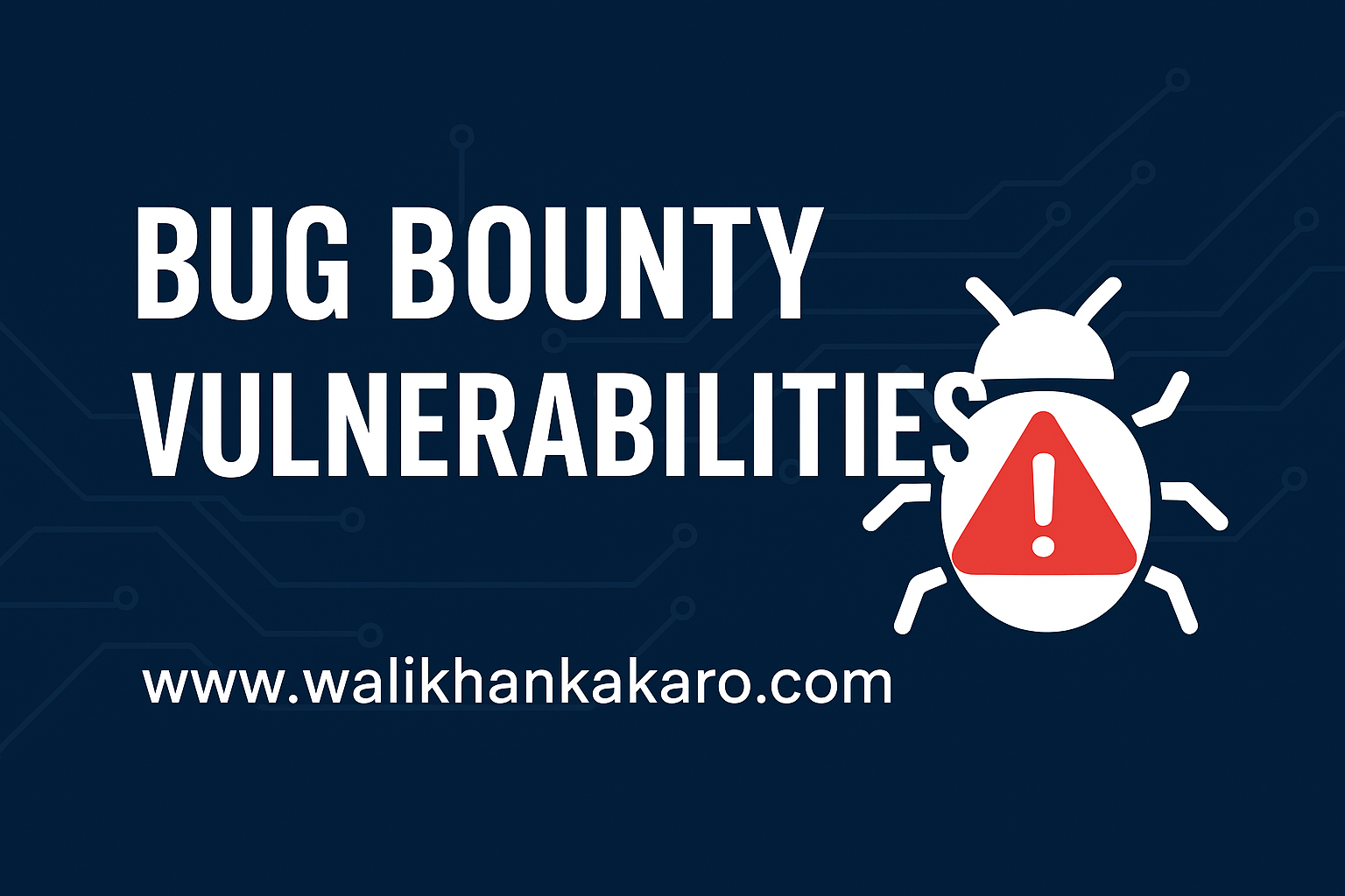 Bug Bounty Vulnerabilities