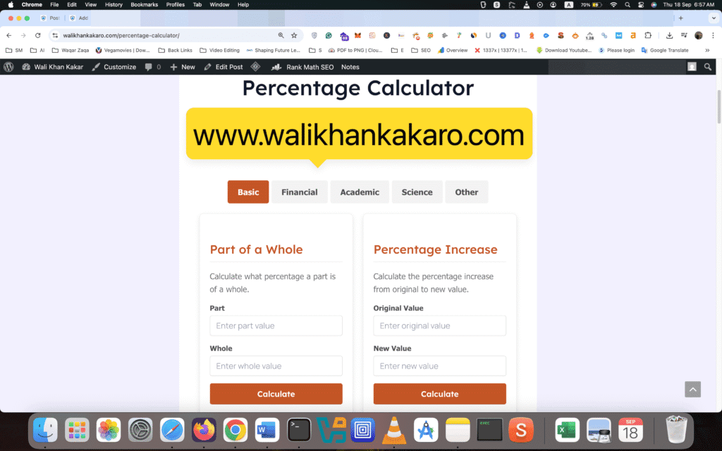 Create Percentage Calculator 4 Create Percentage Calculator 2
