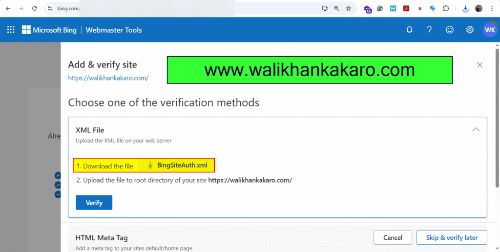Search Engine Optimization SEO 34 Bing Webmaster Tools 2