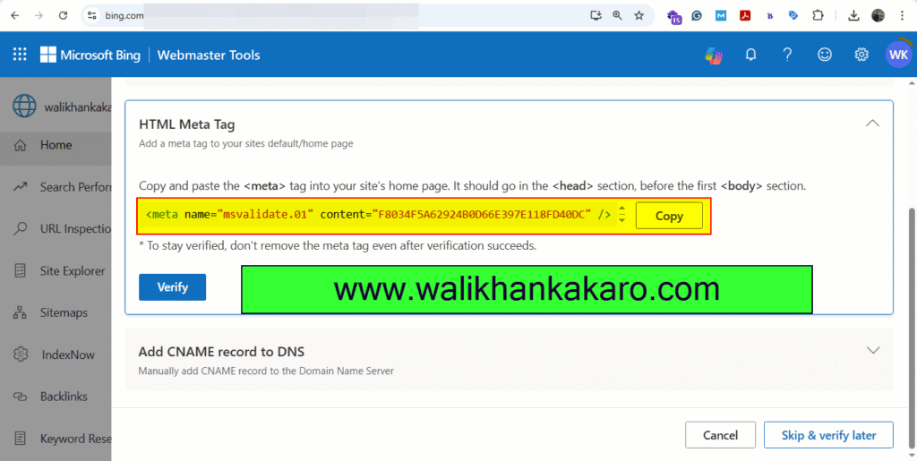 Search Engine Optimization SEO 37 Bing Webmaster Tools 5