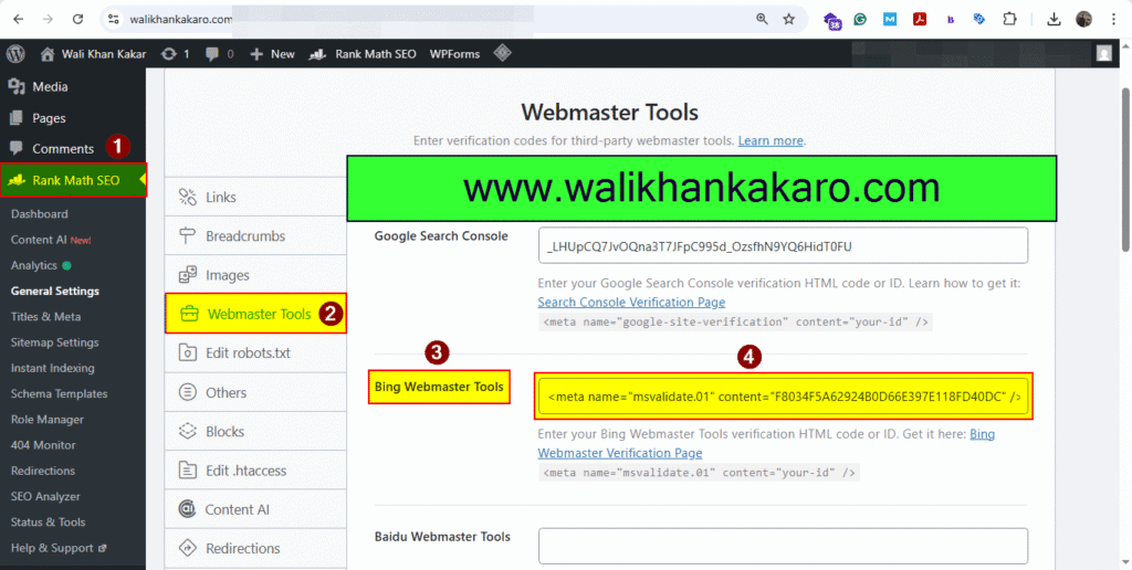 Search Engine Optimization SEO 38 Bing Webmaster Tools 6