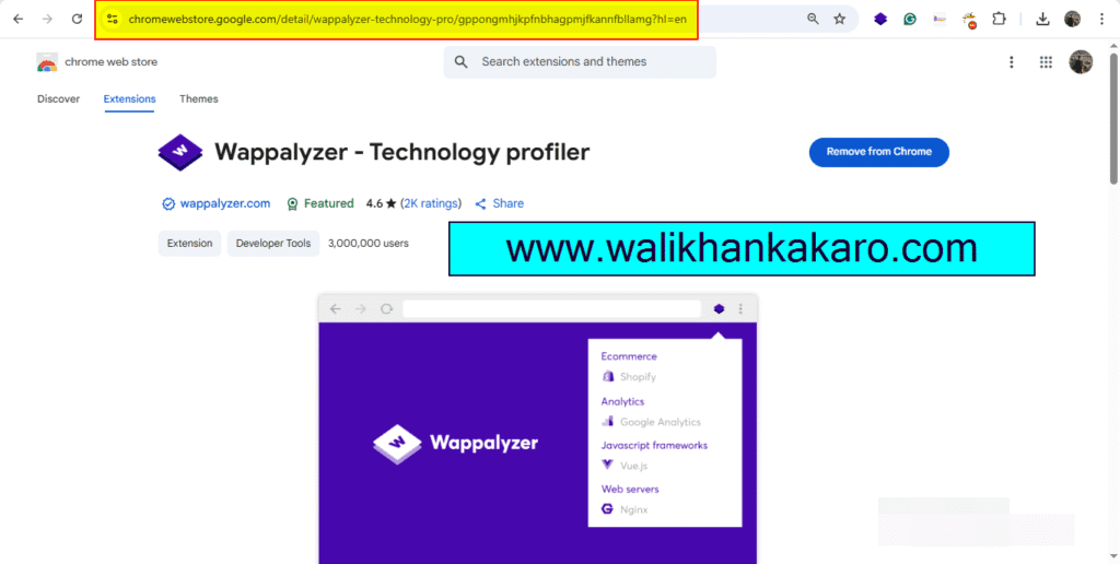 How to identify technology on websites free 1