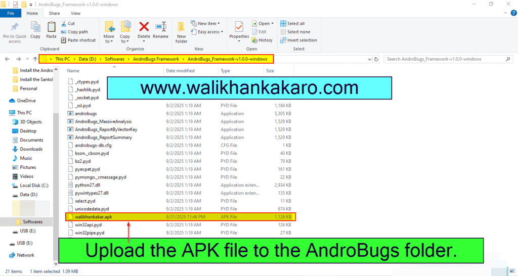 App penetration testing 35 AndroBugs Framework 6