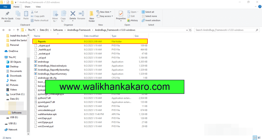 App penetration testing 37 AndroBugs Framework 8