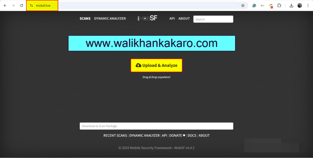 App penetration testing 22 Mobile Security Framework 1