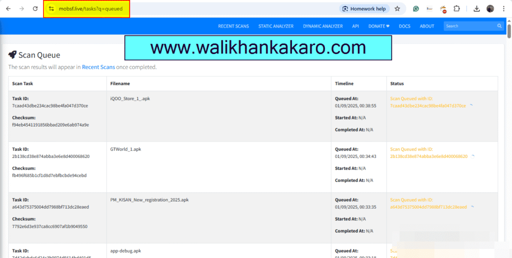 App penetration testing 23 Mobile Security Framework 2
