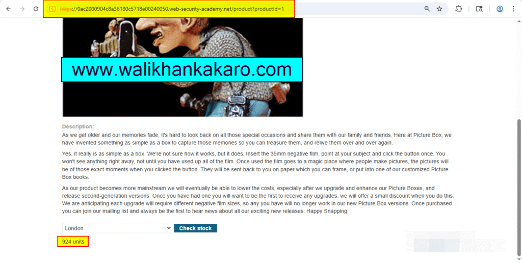 PortSwigger Labs 69 Lab Exploiting XXE to perform SSRF attacks 3