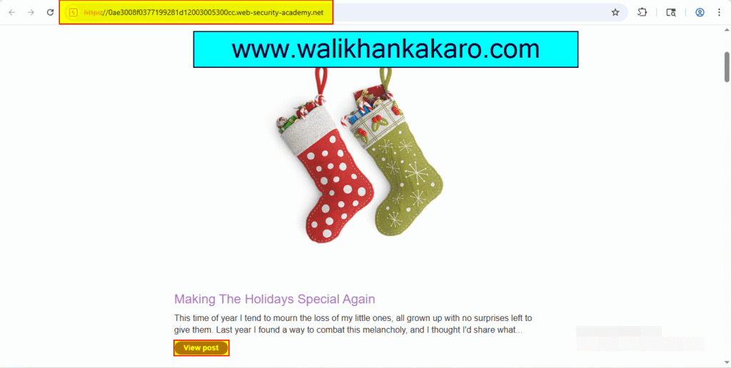 PortSwigger Labs 83 Exploiting cross-site scripting to capture passwords 2