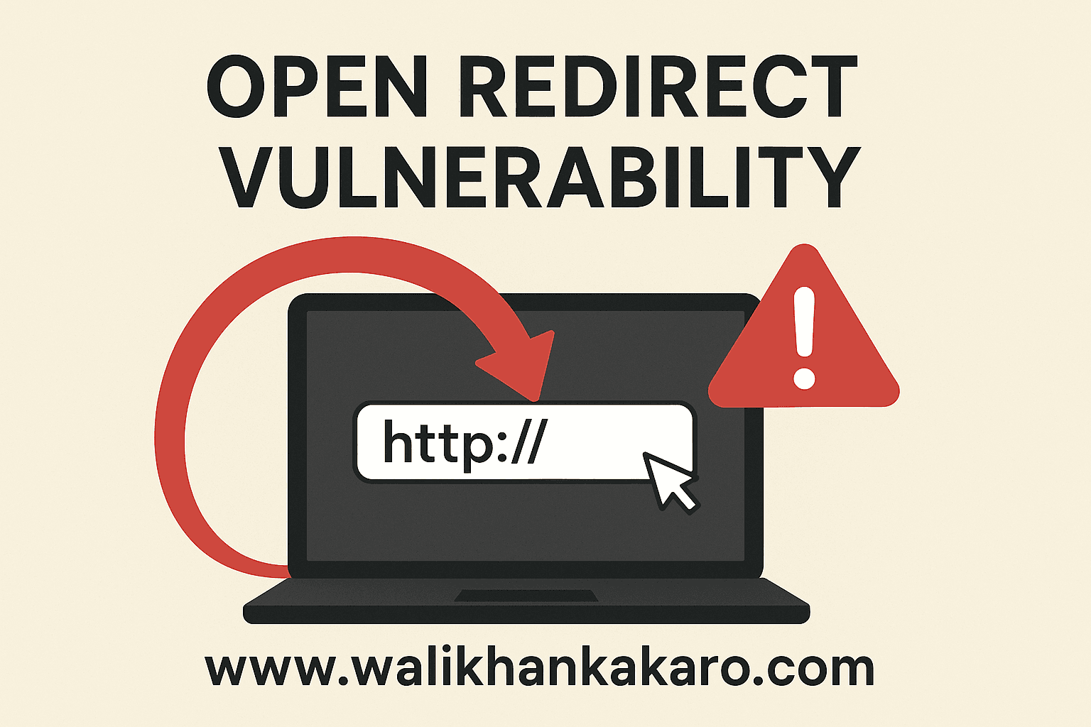 Open redirect vulnerability example