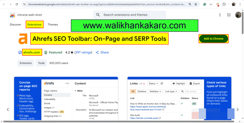 Search Engine Optimization SEO 57 SEO Chrome Extensions 11