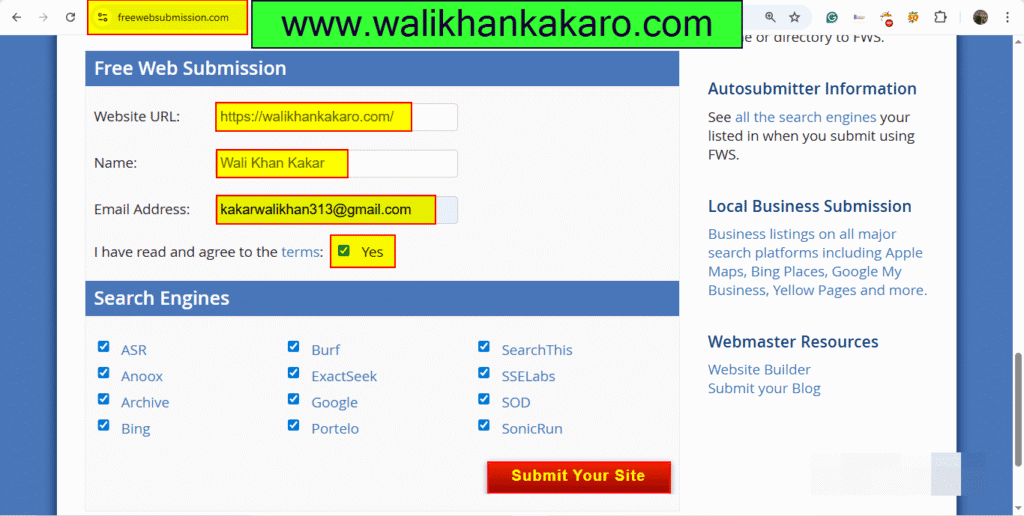 Search Engine Optimization SEO 82 Search Engine Submission 1