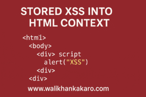 Stored XSS into HTML context with nothing encoded