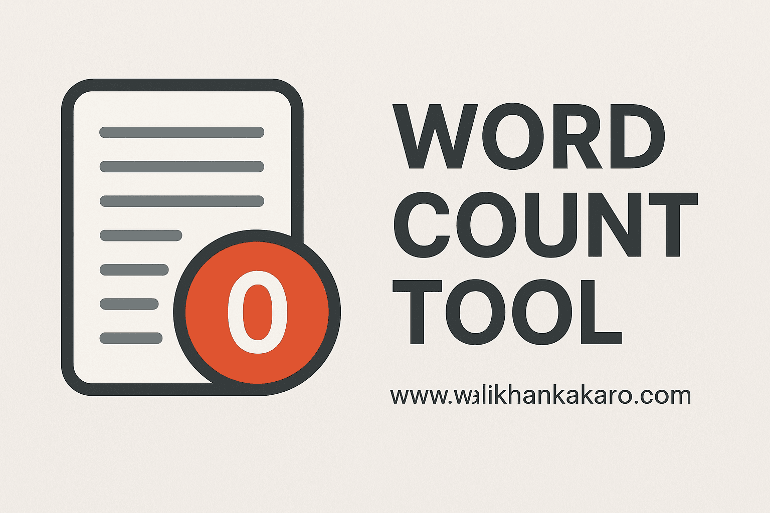 Word Count Tool