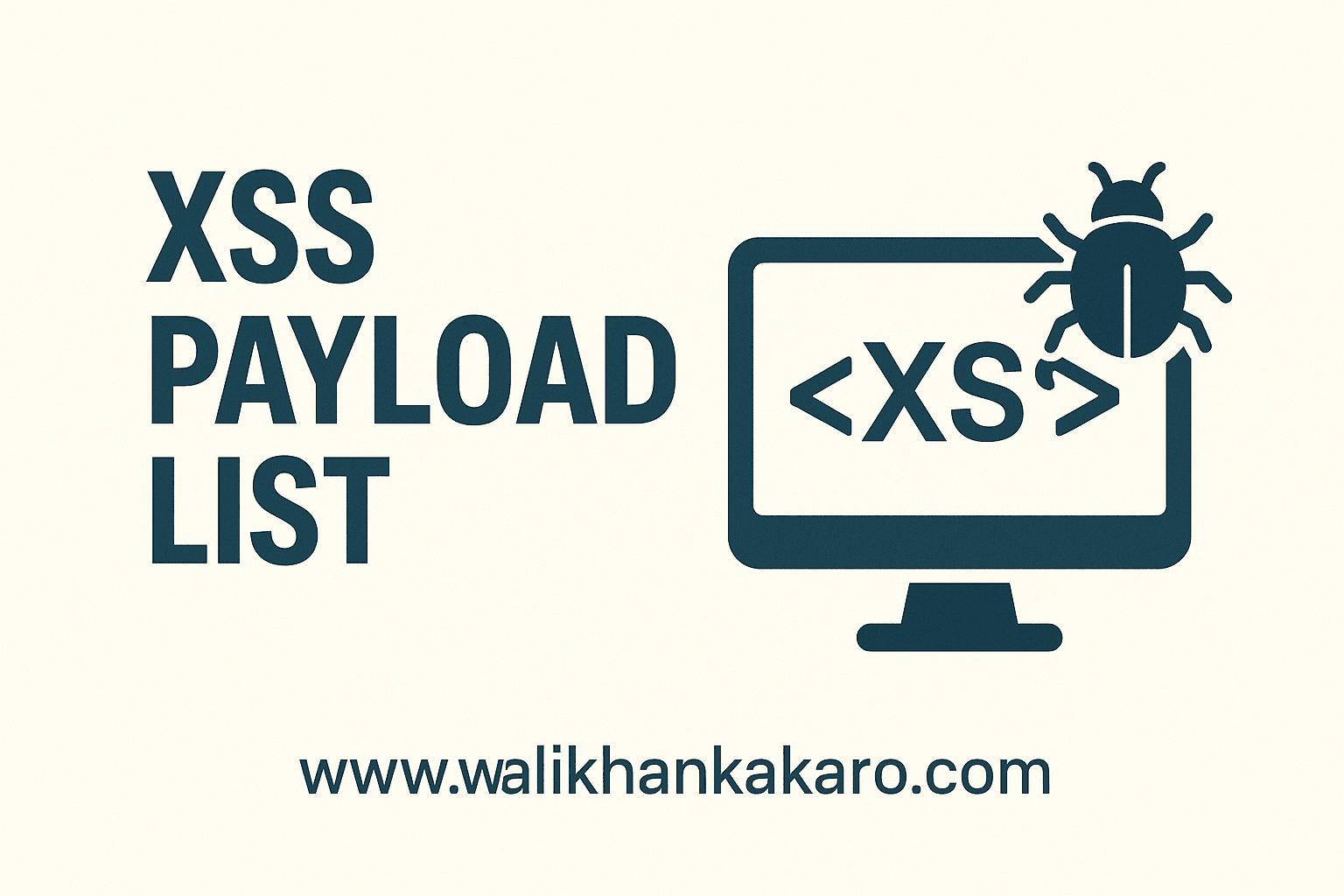 XSS payload list