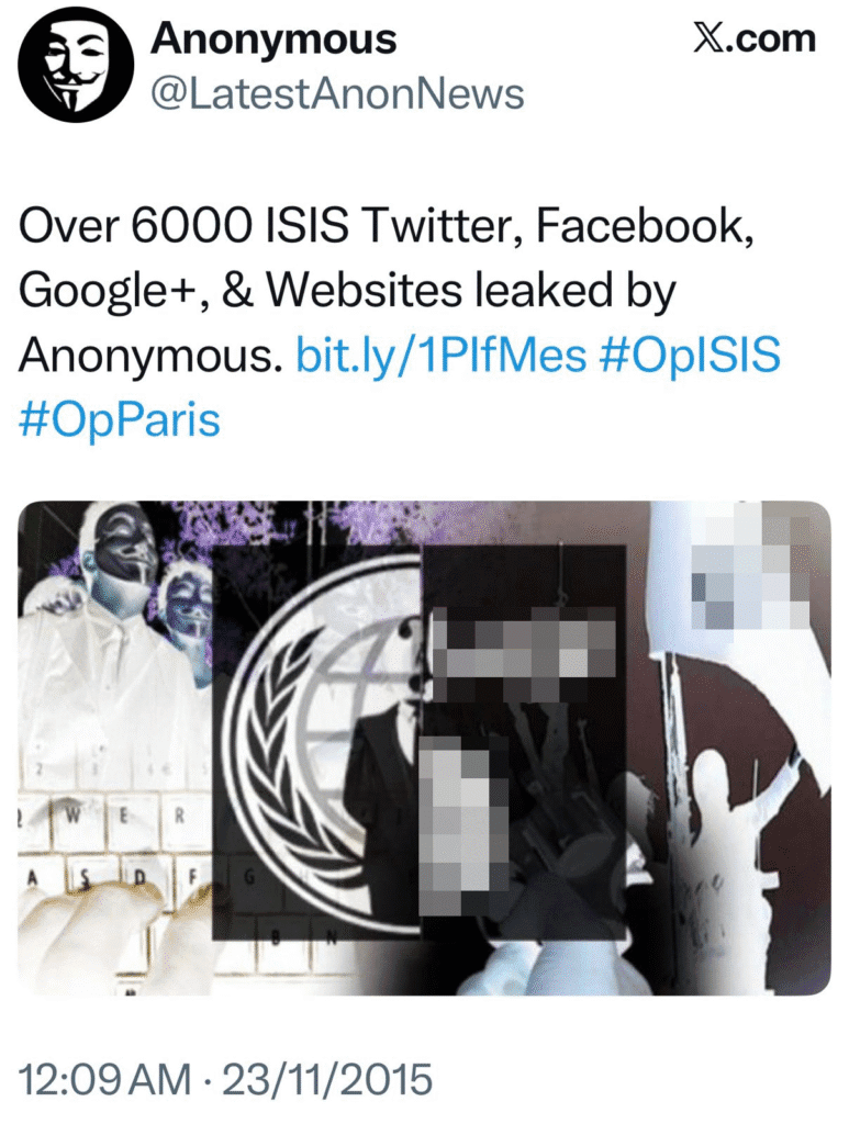 Anonymous vs ISIS 1