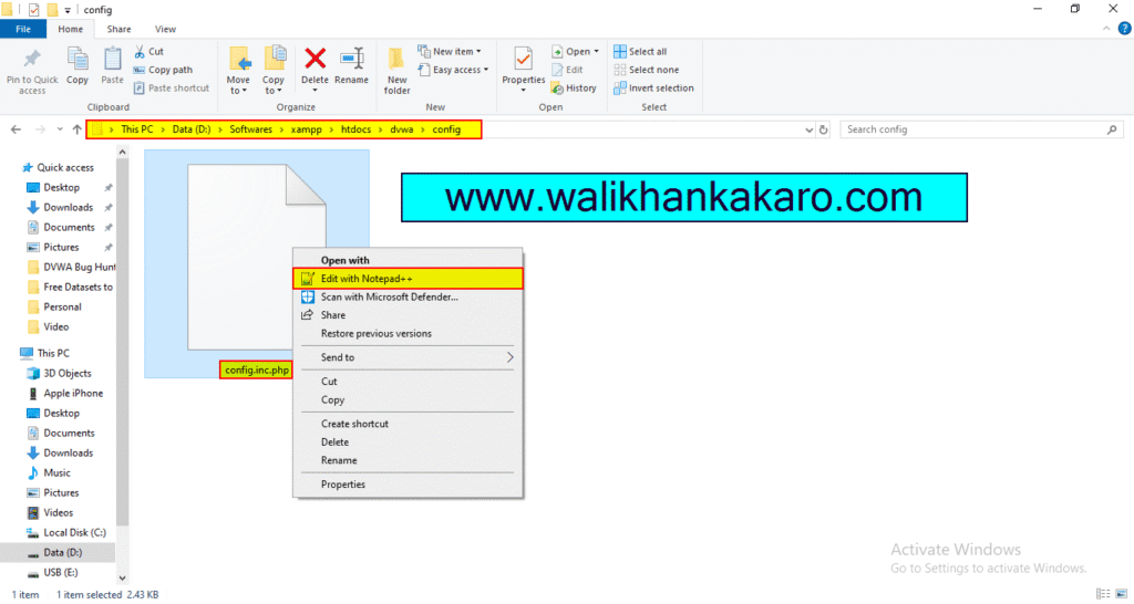 Damn Vulnerable Web Application 6