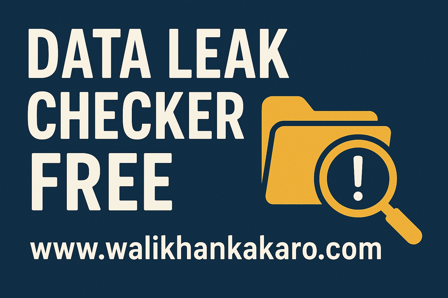 Data leak checker free