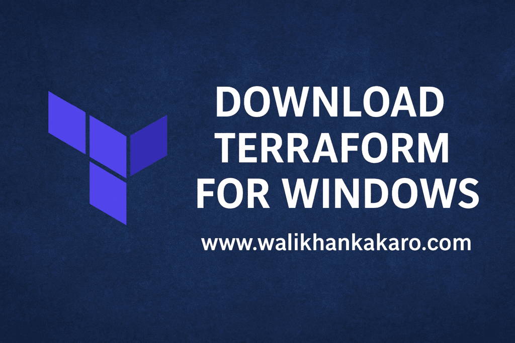 Download Terraform for Windows