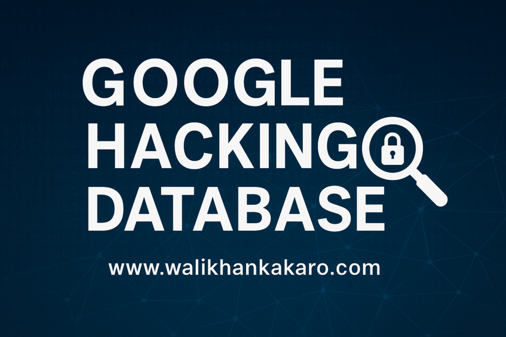 Google hacking database