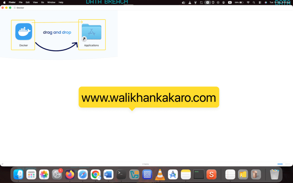 Install Docker on Mac 2
