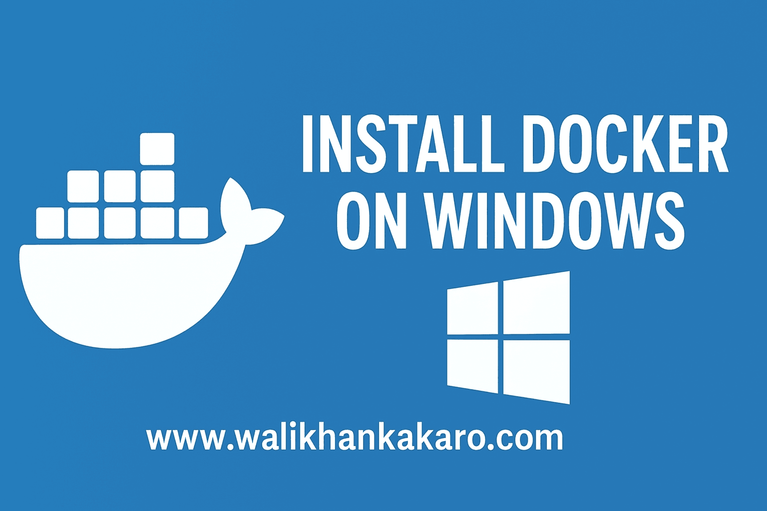 Install Docker on Windows